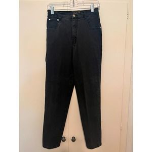 Fendi Roma Jeans 23" waist women's Black